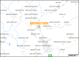 map of Ban Pak Thok