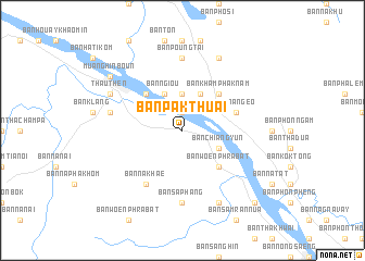 map of Ban Pak Thuai