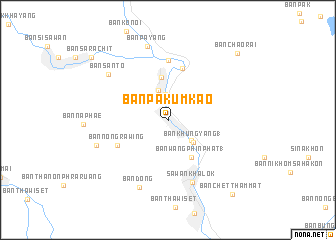 map of Ban Pa Kum Kao