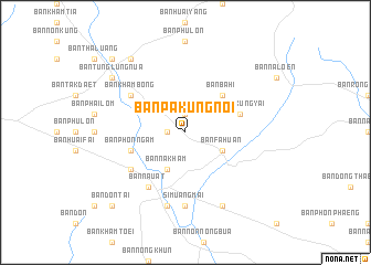 map of Ban Pa Kung Noi