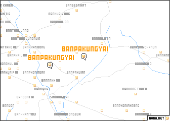 map of Ban Pa Kung Yai