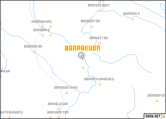 map of Ban Pak Uon