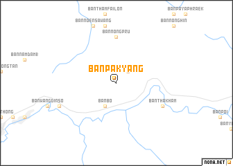 map of Ban Pak Yang