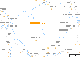 map of Ban Pak Yang