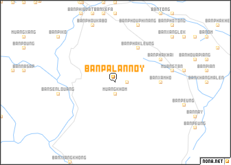 map of Ban Palan Noy