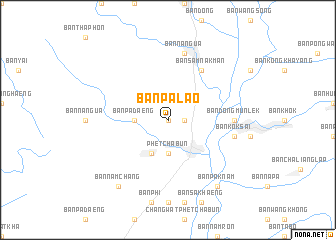 map of Ban Pa Lao