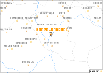 map of Ban Palong-Gnai