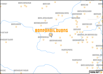 map of Ban Pamailouang