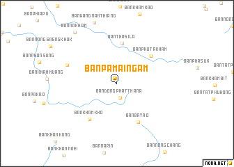 map of Ban Pa Mai Ngam