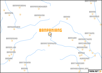 map of Ban Pa Miang