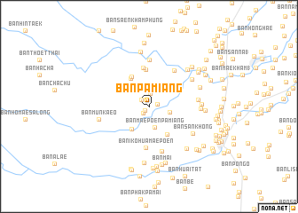 map of Ban Pa Miang