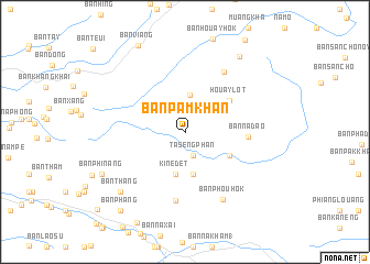 map of Ban Pamkhan
