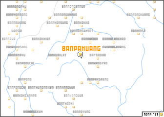 map of Ban Pa Muang