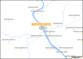 map of Ban Pa Muang
