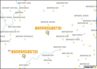 map of Ban Pang Bo Tai