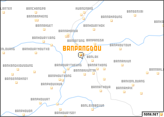 map of Ban Pangdou