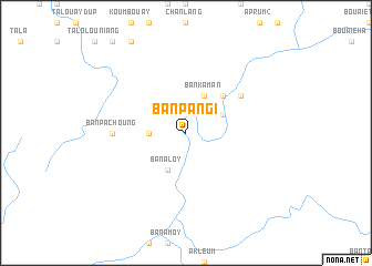 map of Ban Pangi