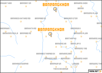 map of Ban Pang Khom