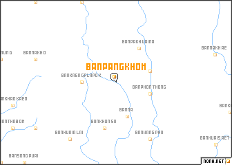 map of Ban Pang Khom