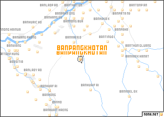 map of Ban Pang Kho Tan