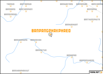 map of Ban Pang Phak Phaeo