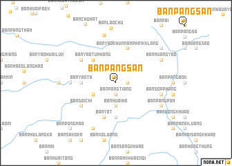 map of Ban Pang San