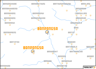 map of Ban Pang Sa