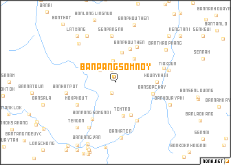 map of Ban Pangsôm-Noy