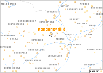 map of Ban Pangsouk