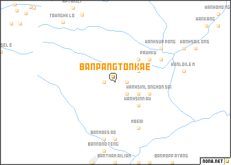 map of Ban Pang Ton Kae