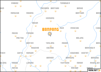 map of Bản Pang