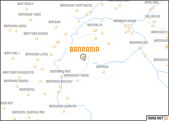 map of Ban Panip