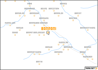 map of Bản Pa Ni