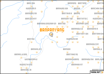 map of Bản Pan Yang