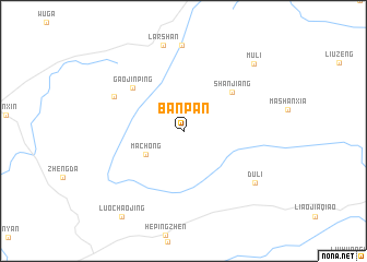map of Banpan