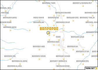 map of Ban Pa Pao
