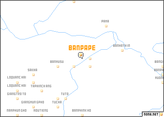 map of Bản Pá Pè