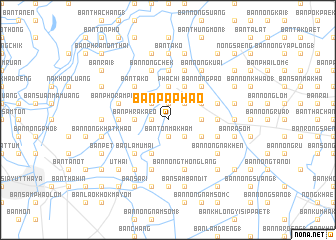 map of Ban Pa Phao