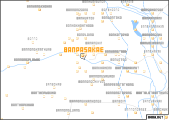 map of Ban Pa Sakae