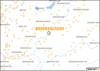 map of Ban Pa Sak Ngam