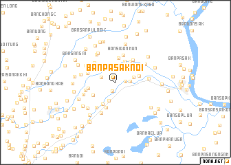 map of Ban Pa Sak Noi