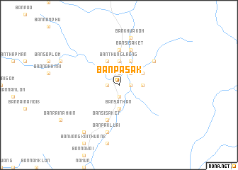 map of Ban Pa Sak