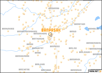map of Ban Pa Sak