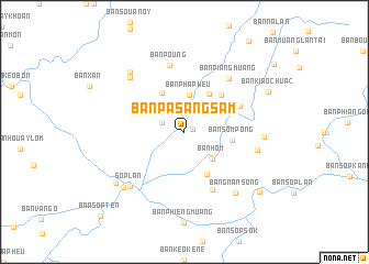 map of Ban Pa Sang Sam