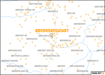 map of Ban Pa Sang Wiwat