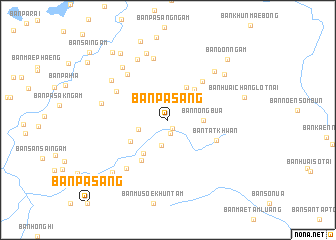 map of Ban Pa Sang