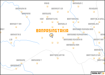 map of Ban Pasing-Takia