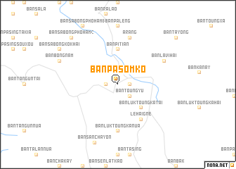 map of Ban Pasômko