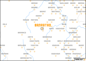 map of Bản Pa Tao