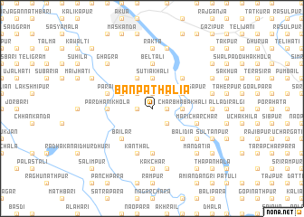 map of Banpāthālia